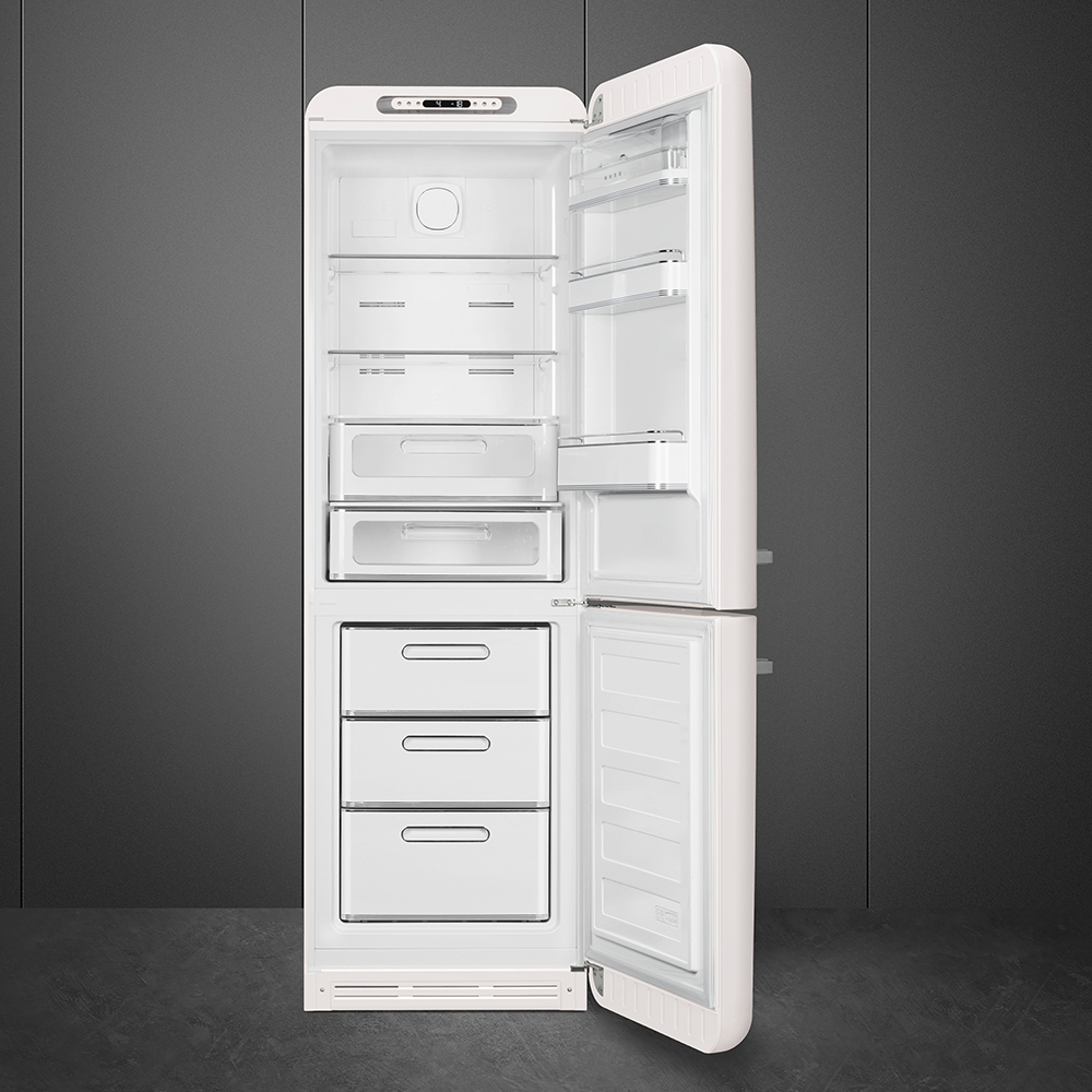 Kombinerad Kyl/frys Smeg FAB32/2025 Högerhängd Vit i 50´s Style