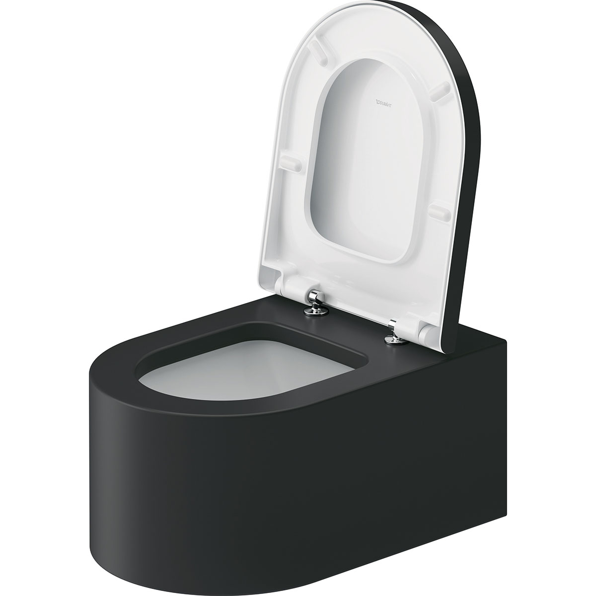 WC vägg, Ytterfärg Mörkgrå Matt 570 mm Mörkgrå