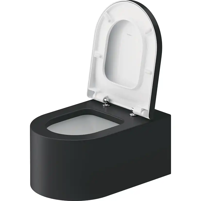 WC vägg, Ytterfärg Mörkgrå Matt 570 mm Mörkgrå