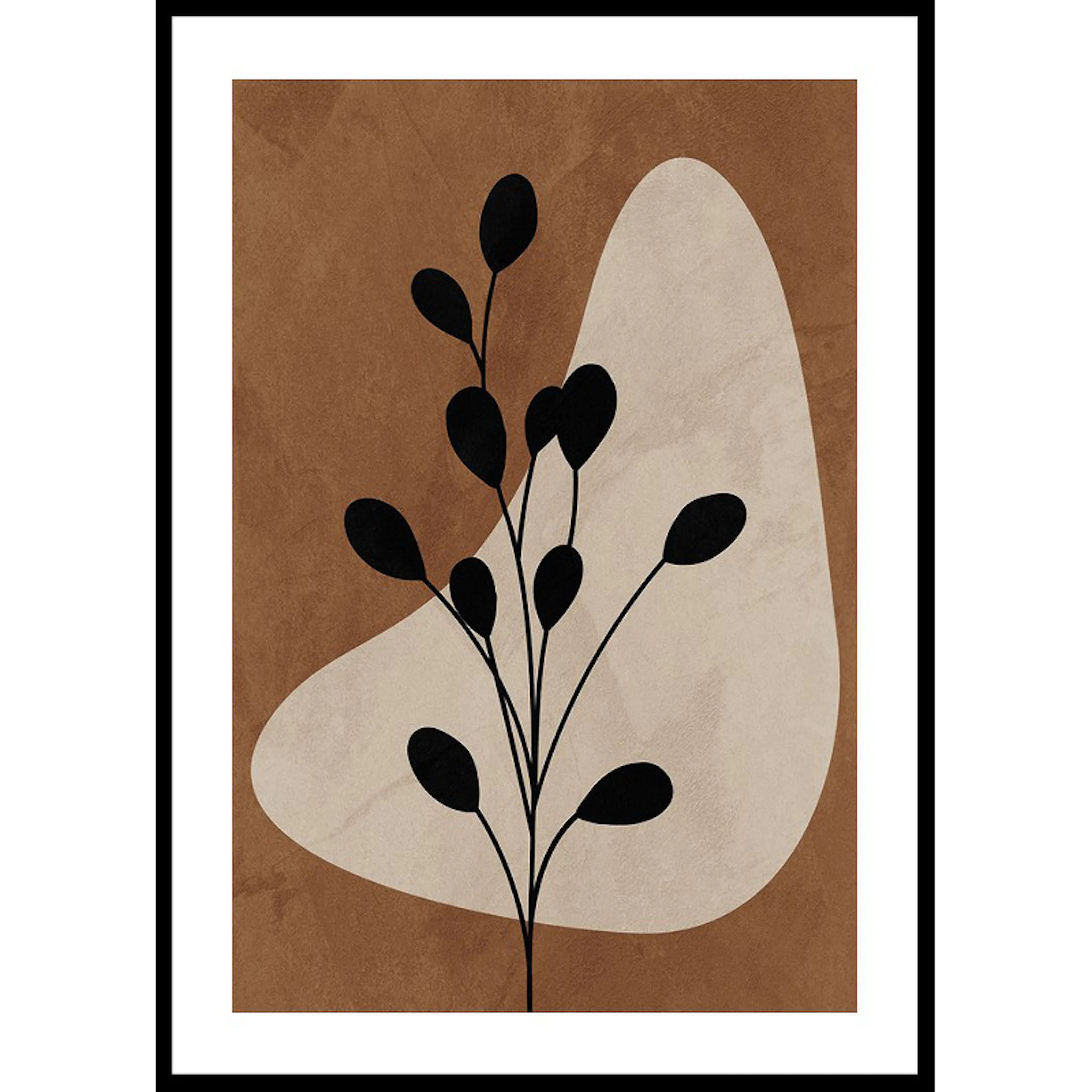 Abstract Botanical Painting 70x100 70x100 cm