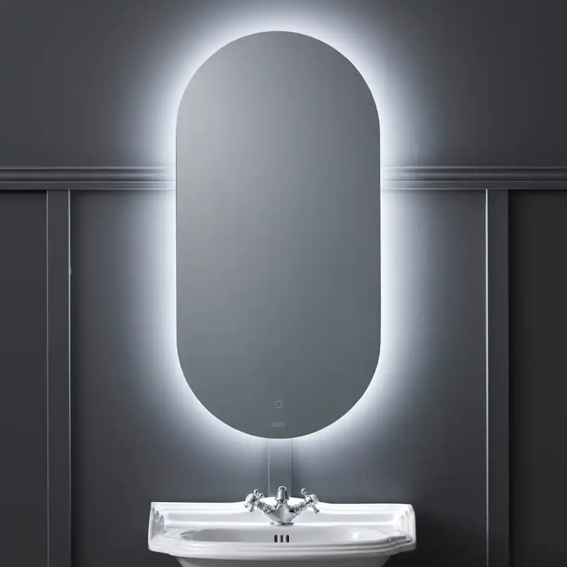 Badrumsspegel Miller Badrum Ambient Touch Oval