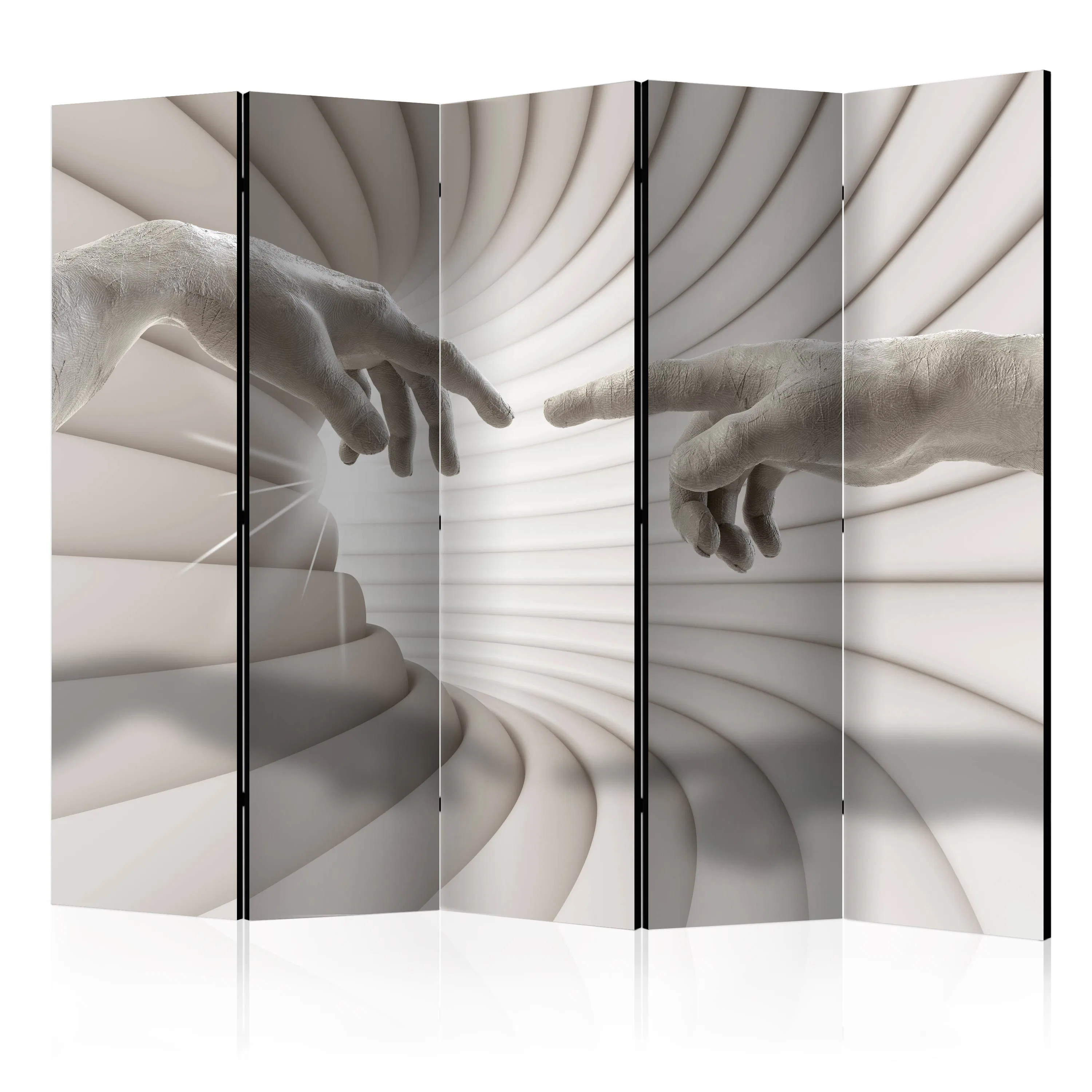 Rumsavdelare Skärmvägg Arkiio Touch II Grå 225x172 cm