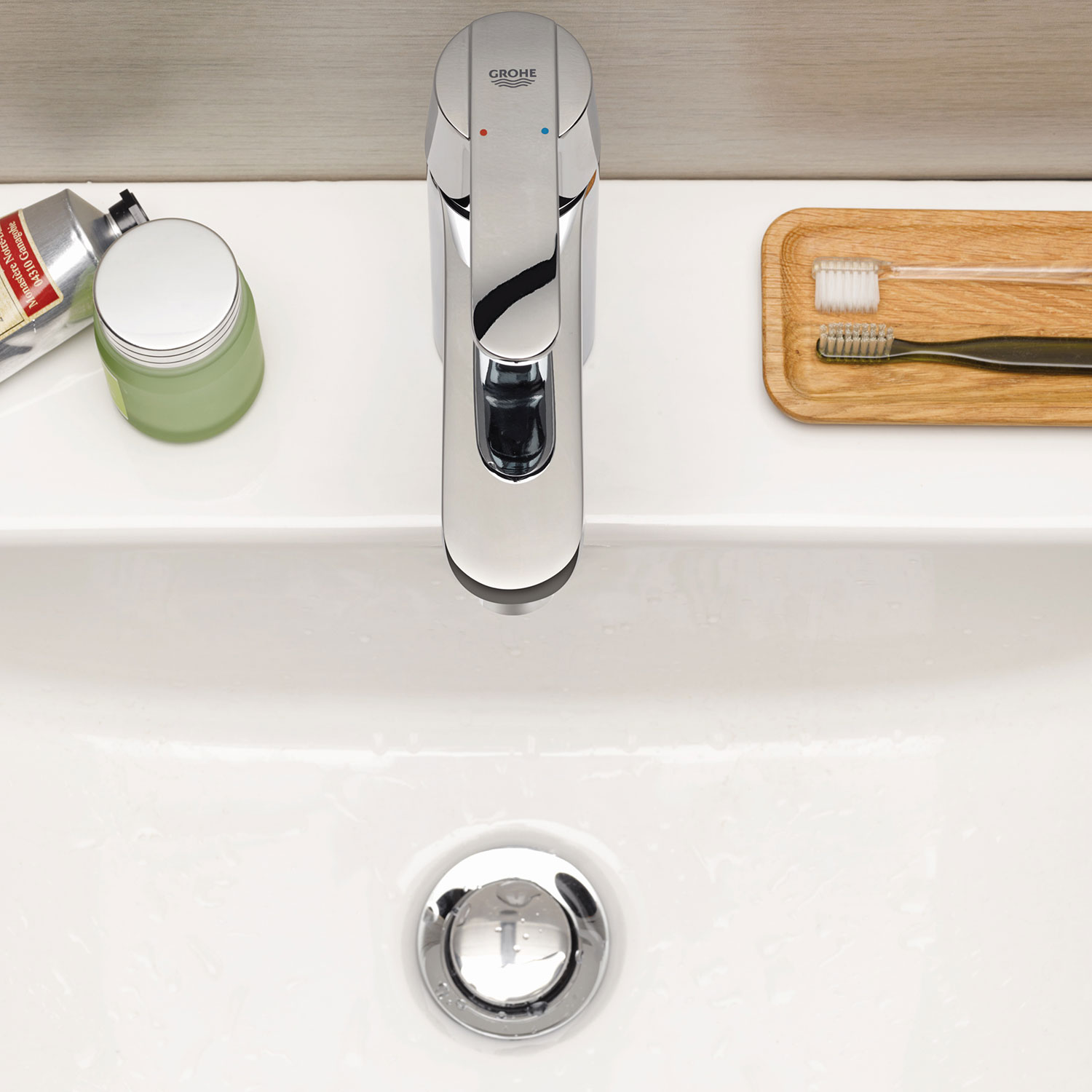 Tvättställsblandare Grohe Get 23454 med Lyftventil