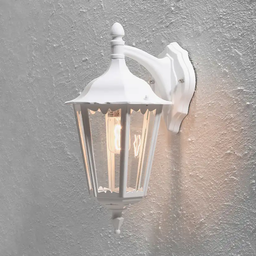 Vägglykta Gnosjö Konstsmide Firenze 100W Ned E27