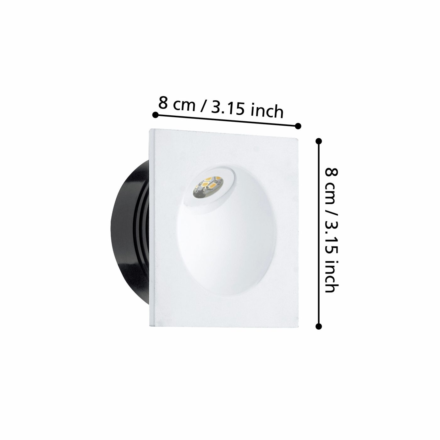 Infälld Lampa Eglo Zarate