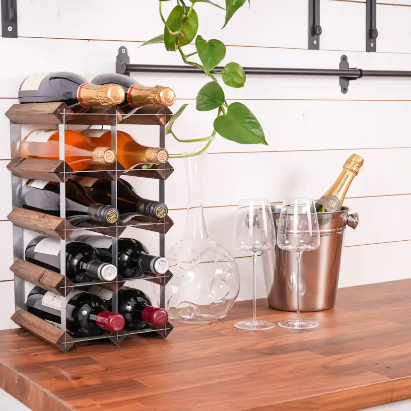 Vinställ Traditional Wine Rack 12 Flaskor