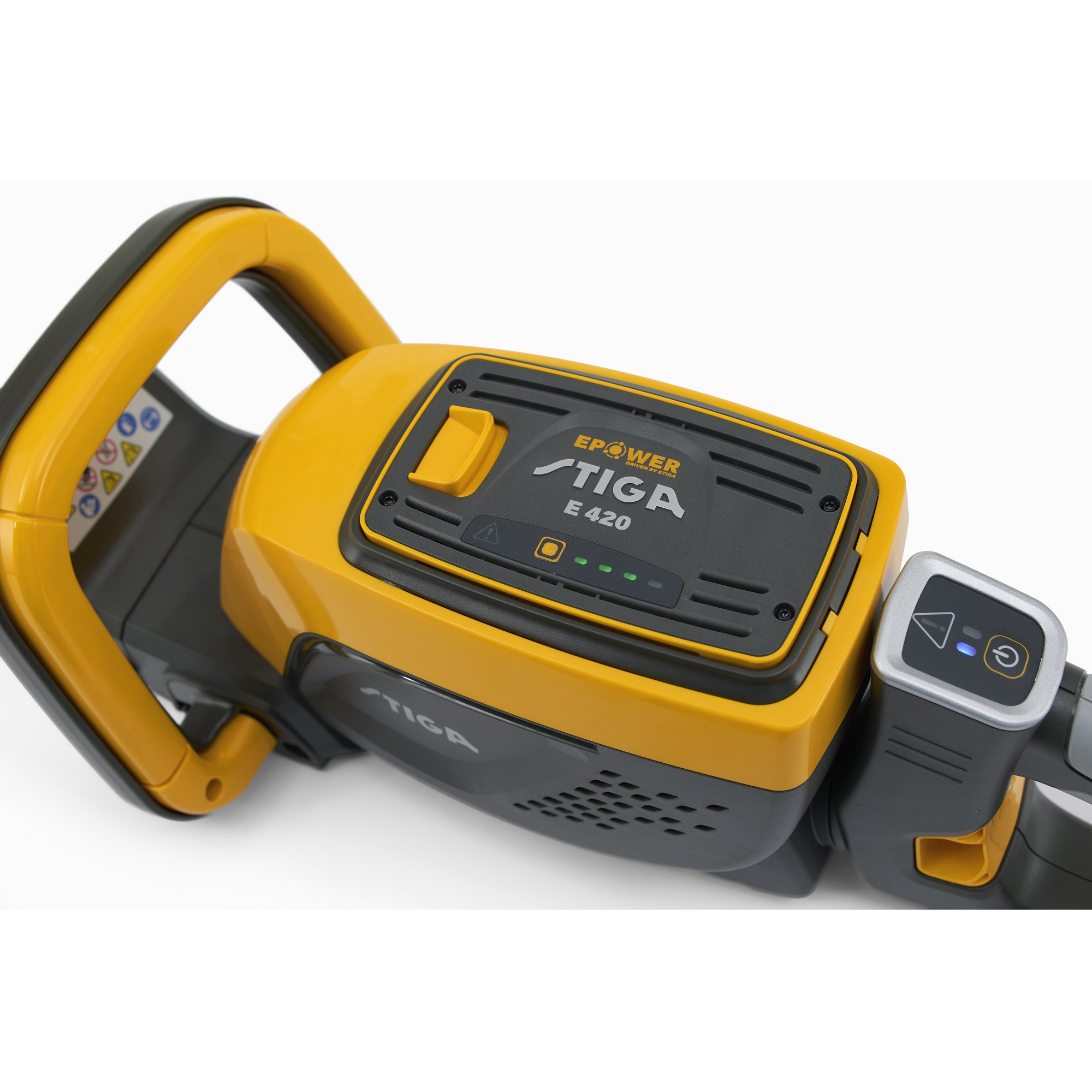 Häcksax STIGA HT 500e Med Batteri & Laddare