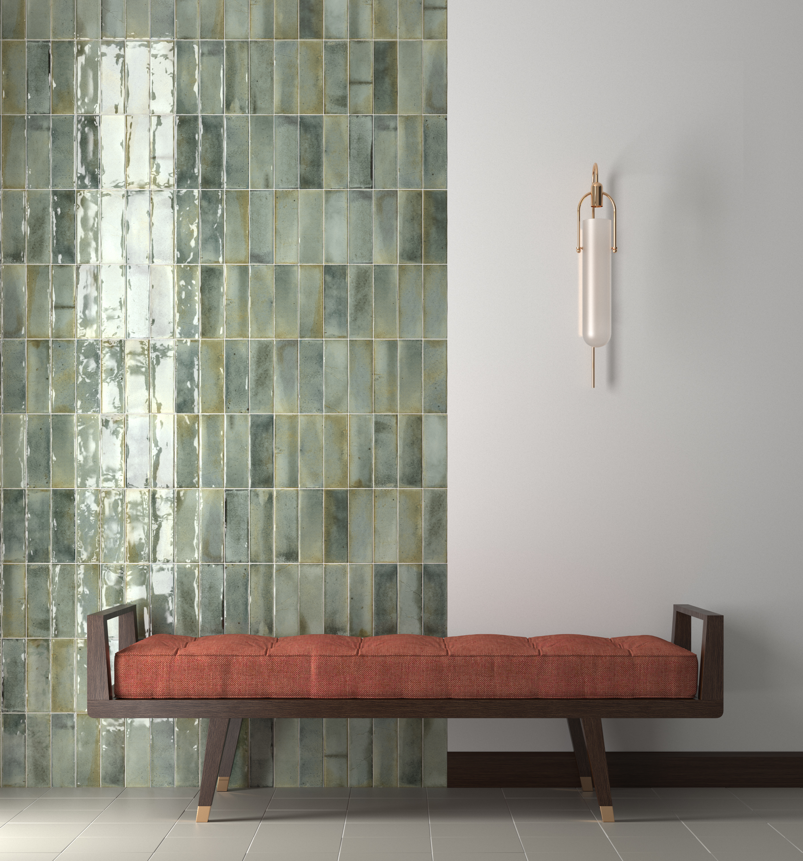 Kakel Konradssons Hanoi Celadon 6,5x20 cm