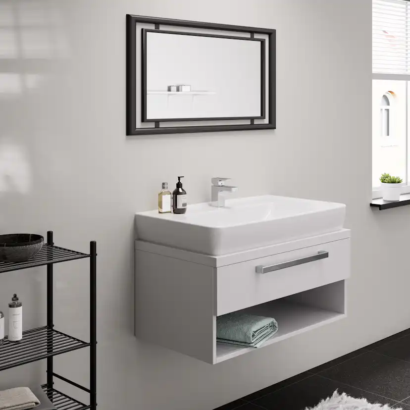 Tvättställsblandare Hansgrohe Vernis Shape 70 med Lyftventil Krom