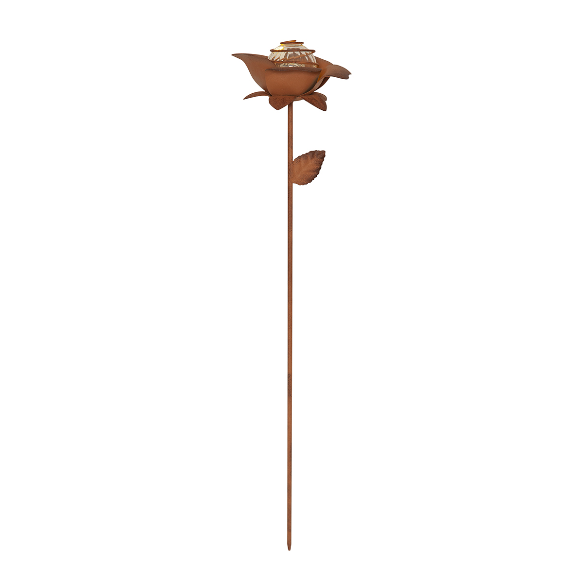 Solcellsdekoration Star Trading Oxida LED 2-pack Blommor