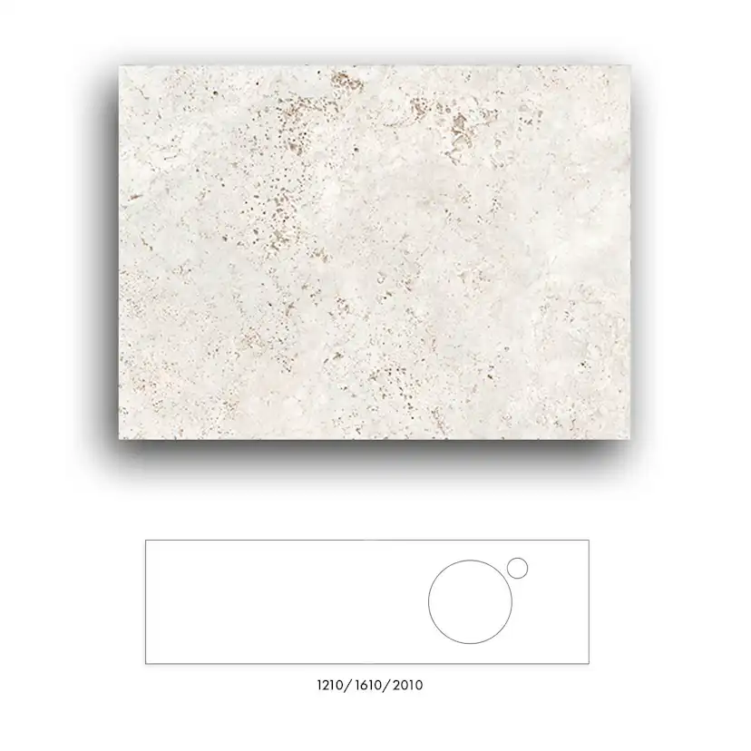 Bänkskiva Macro Design Crown+ Dekton 1610 till Tvättställsskåp Crown