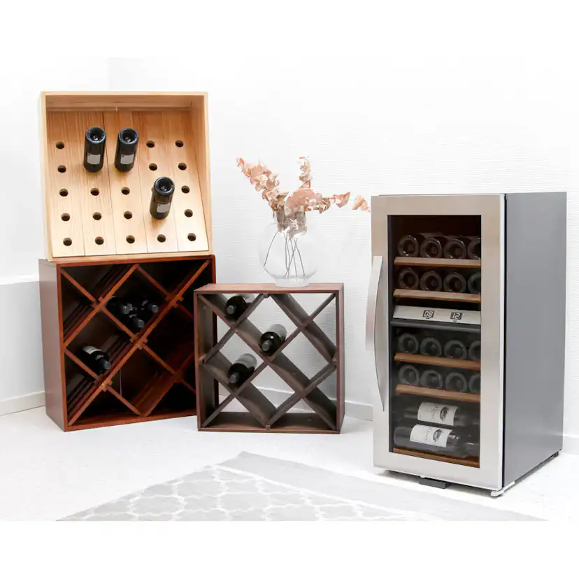 Vinkyl mQuvée WineExpert 24 Stainless Fristående med Kompressor