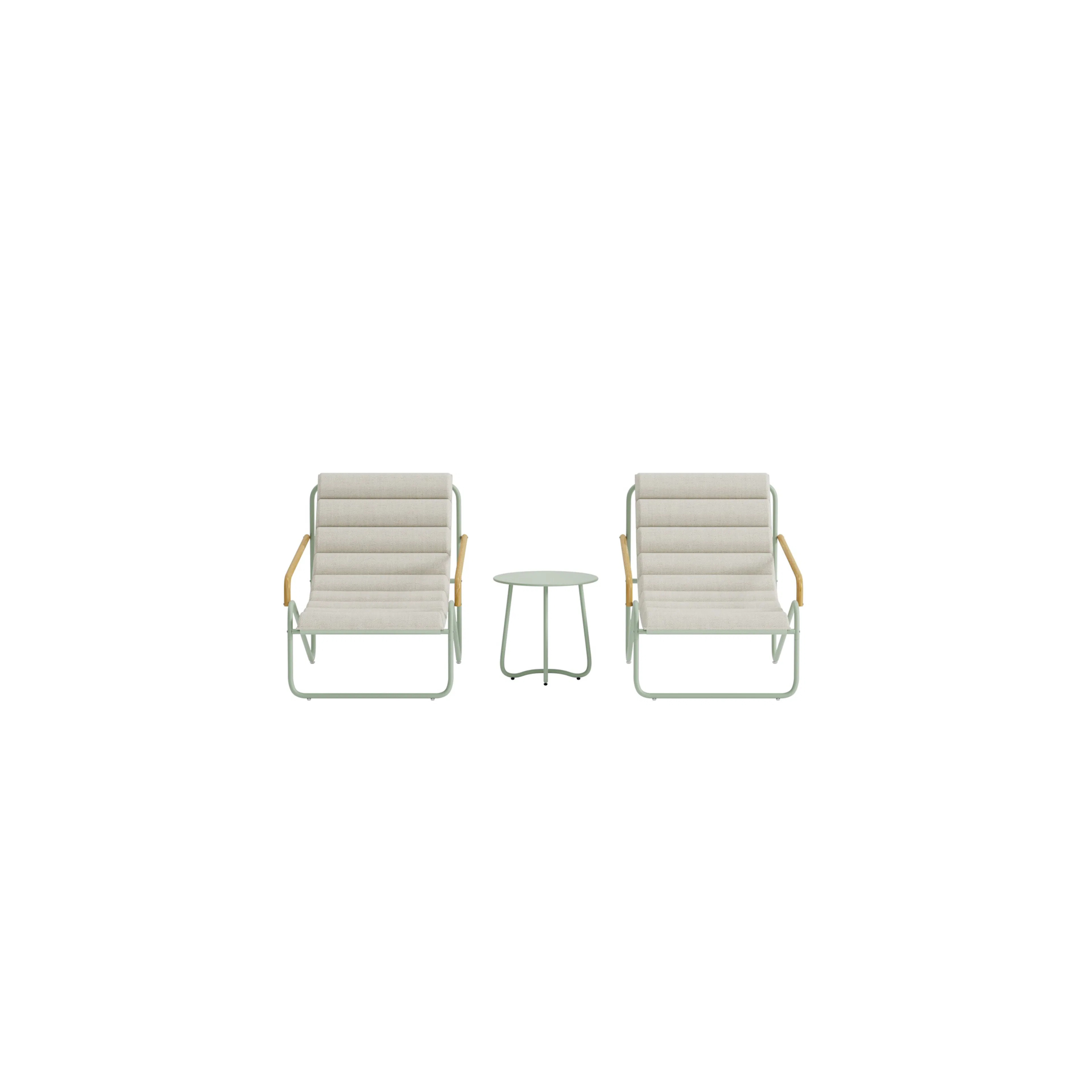 Grön/Beige