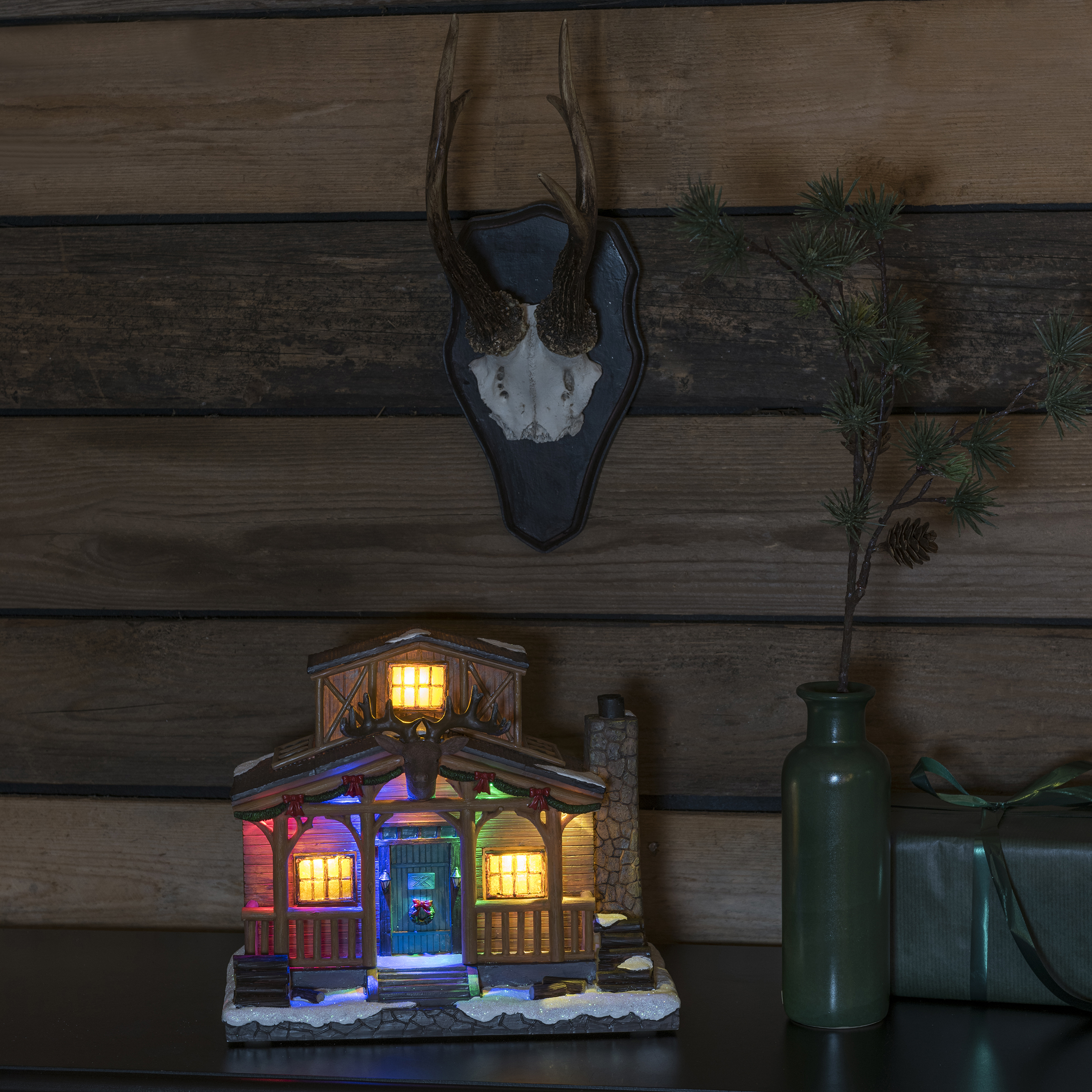 Julby Gnosjö Konstsmide Hus med Ren LED