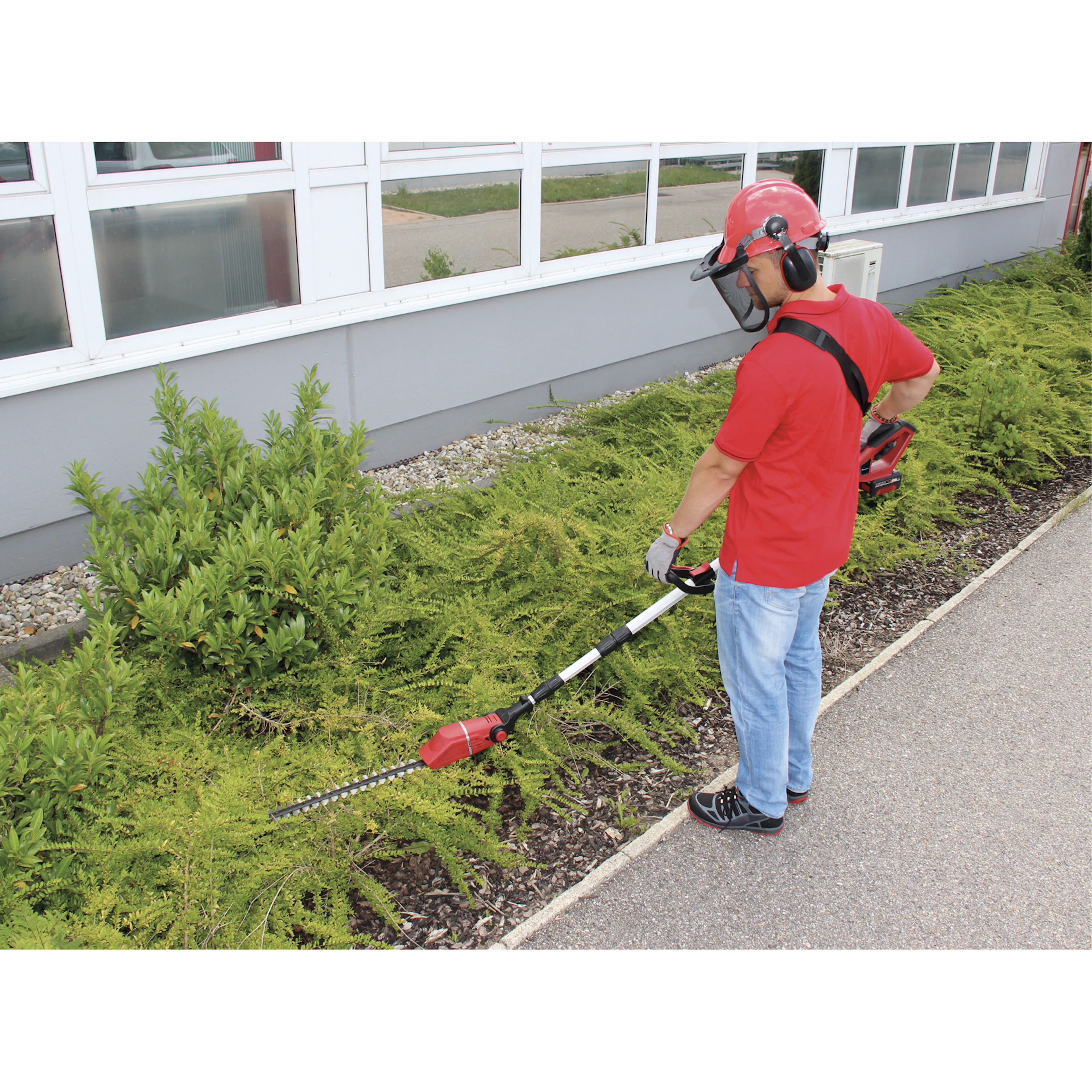 Häcksax Einhell Teleskop GE-HH 18/45 Li T utan Batteri