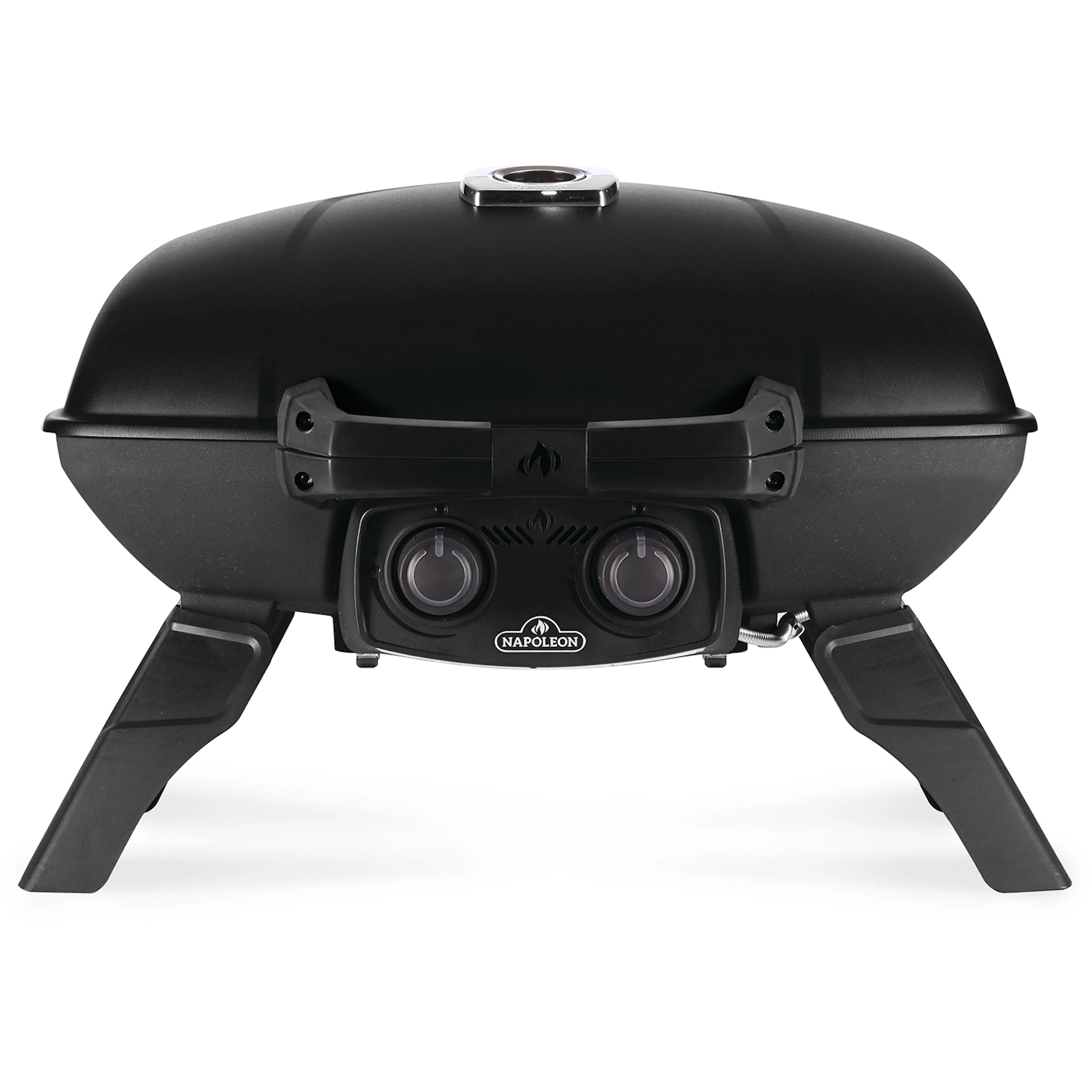 Gasolgrill Napoleon TQ285-1 Bärbar Grill i Rostfritt Stål & Gjutjärnsgaller
