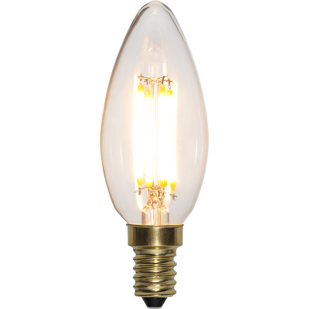 LED-lampa Star Trading E14 C35 Soft Glow 3-step Memory Dimbar 4W