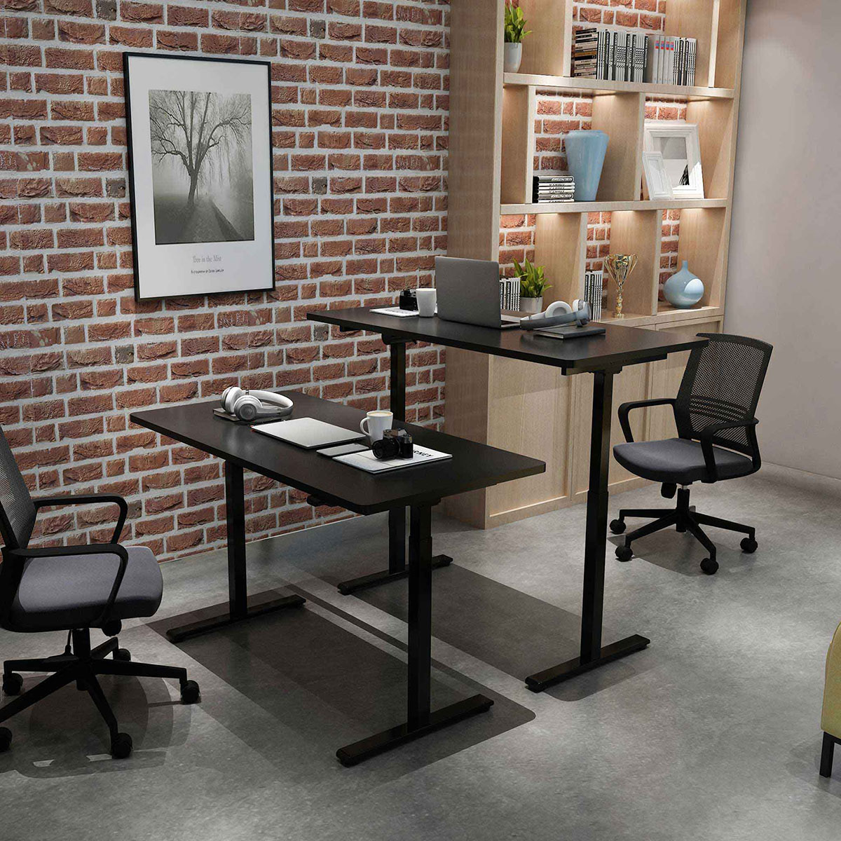 Skrivbord Lykke M100 120x60 cm Höj- och sänkbart