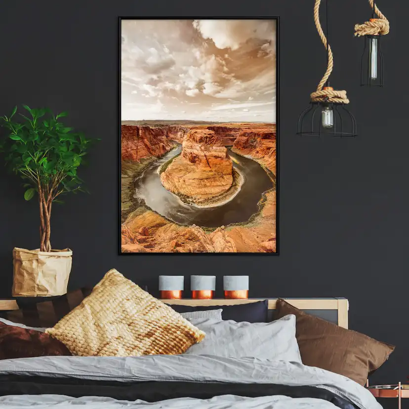 Poster Artgeist Affisch Rustic Landscape