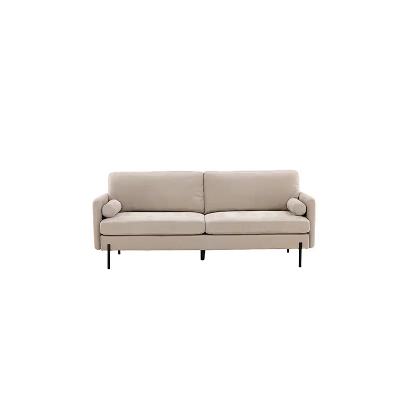 Antibes 2-seat sofa - Beige Fabric Beige