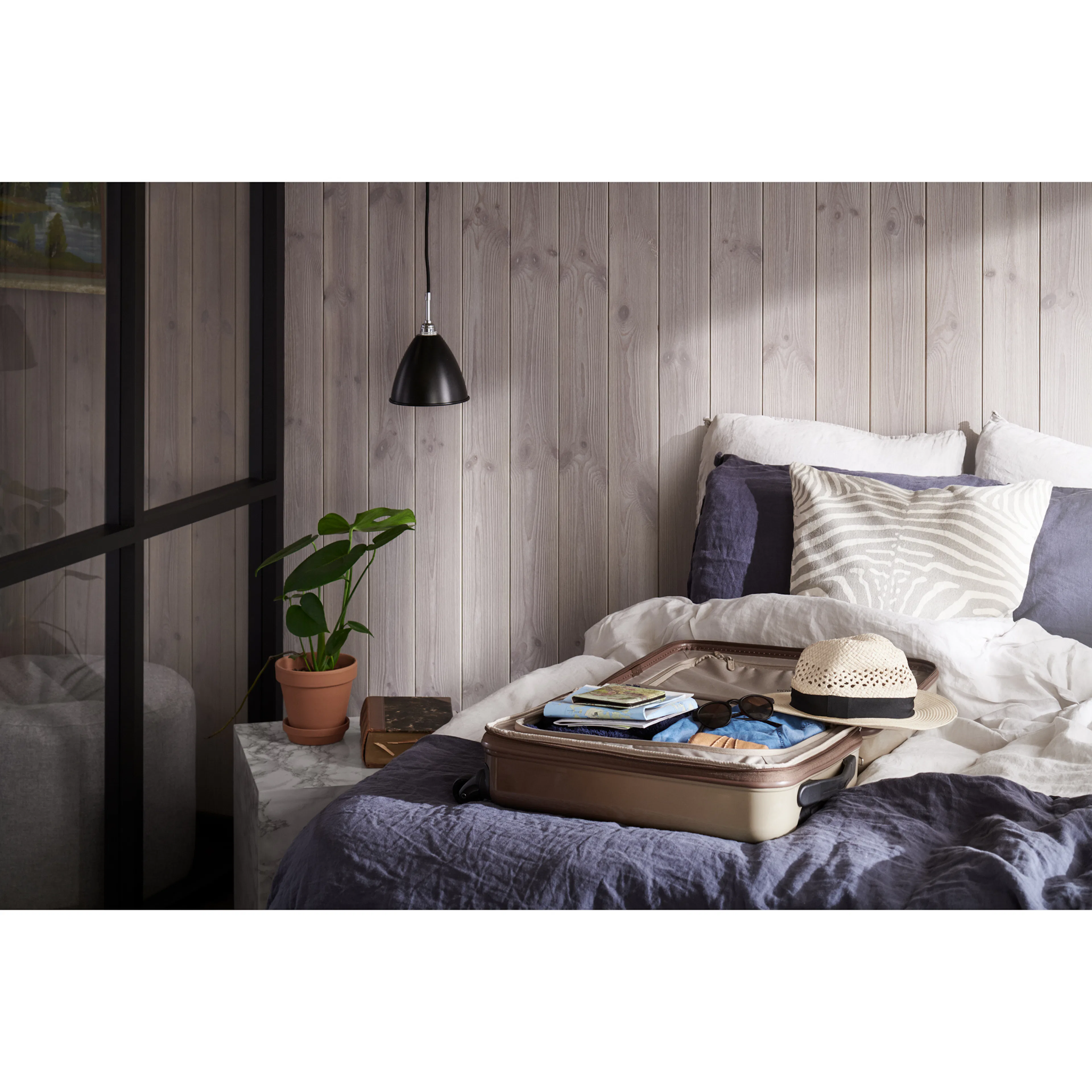 Väggpanel Moelven Innerpanel Furu Livlig Grå 13x120x2700 8stk/bnt