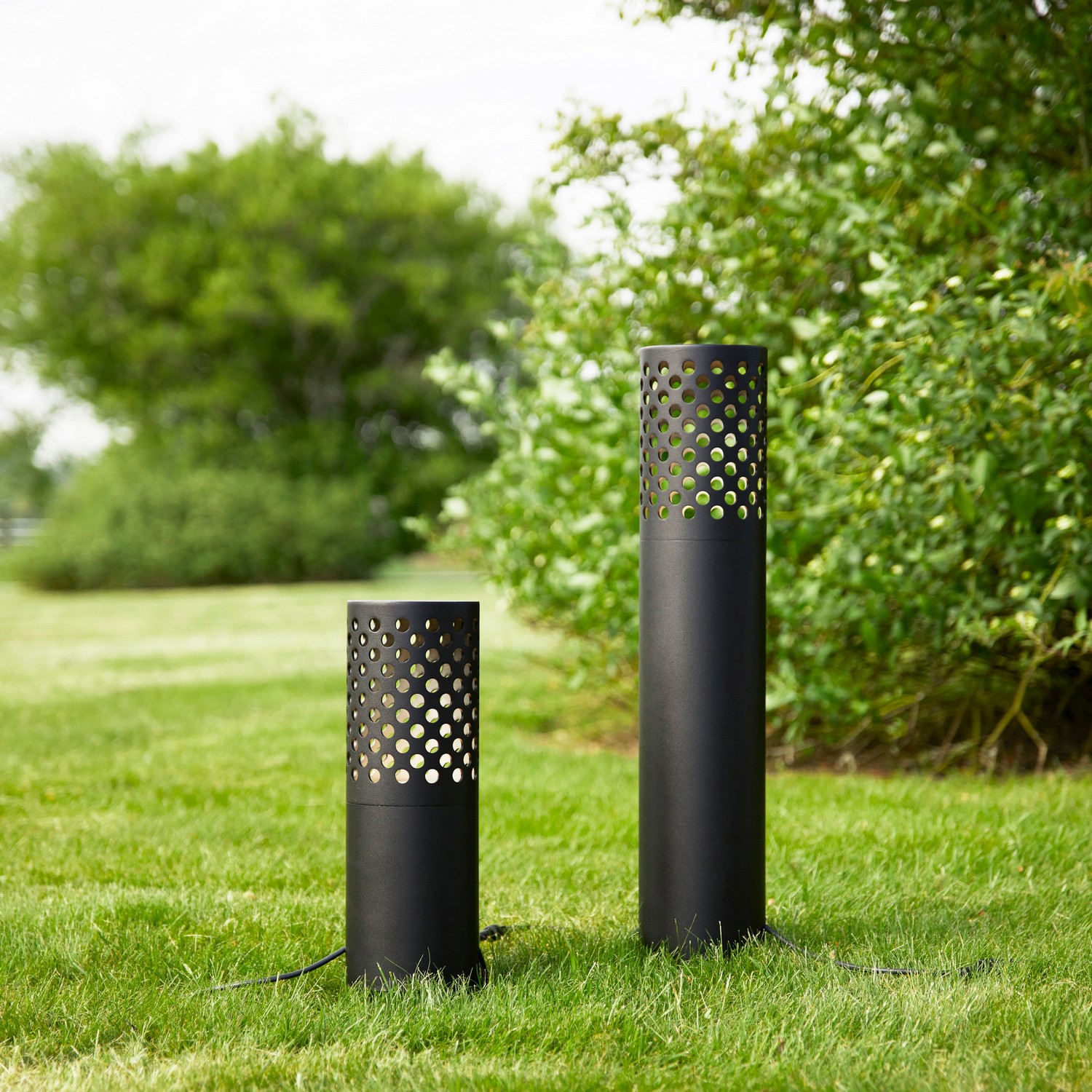 Pollare Markslöjd Garden 24 Pole Svart