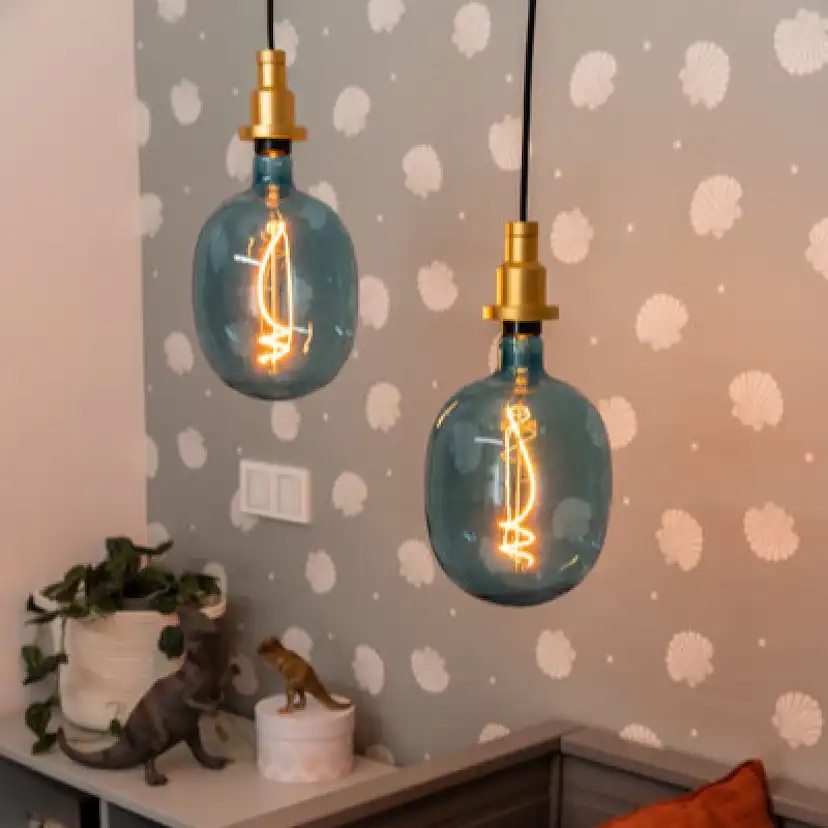 LED-Lampa Osram Deco Ballon Blå E27 Vintage 1906 Dimbar