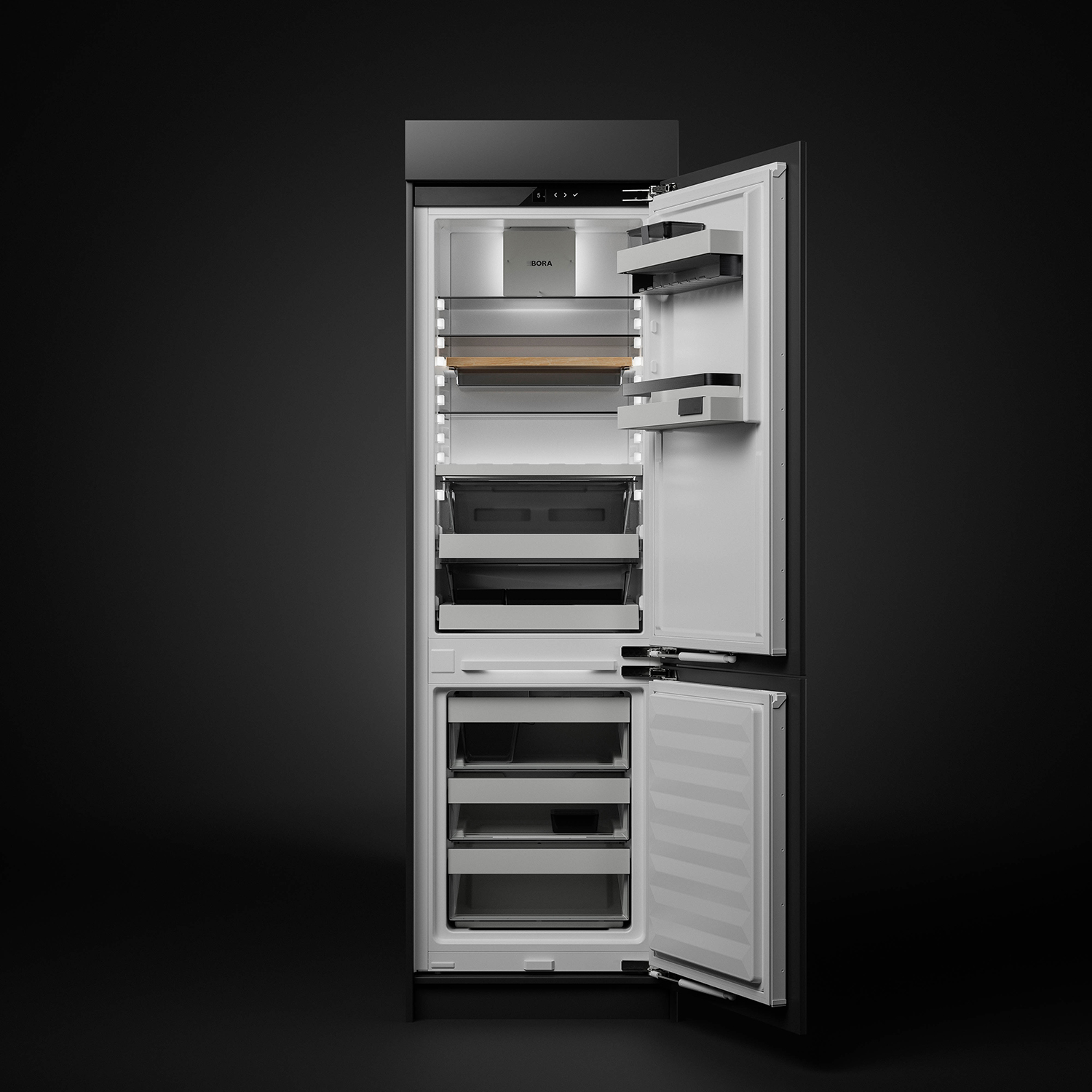 Kombiskåp Kyl/ Frys BORA Cool Med Isbitmaskin BEST