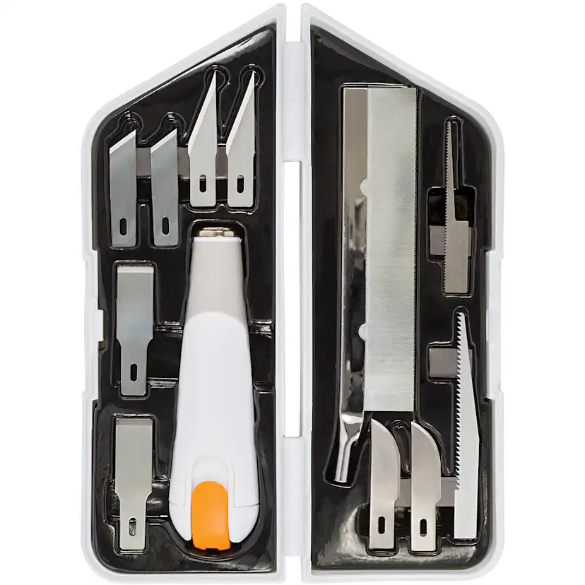 Kniv Fiskars Mejsel och Sågset 15x3 cm 1 set