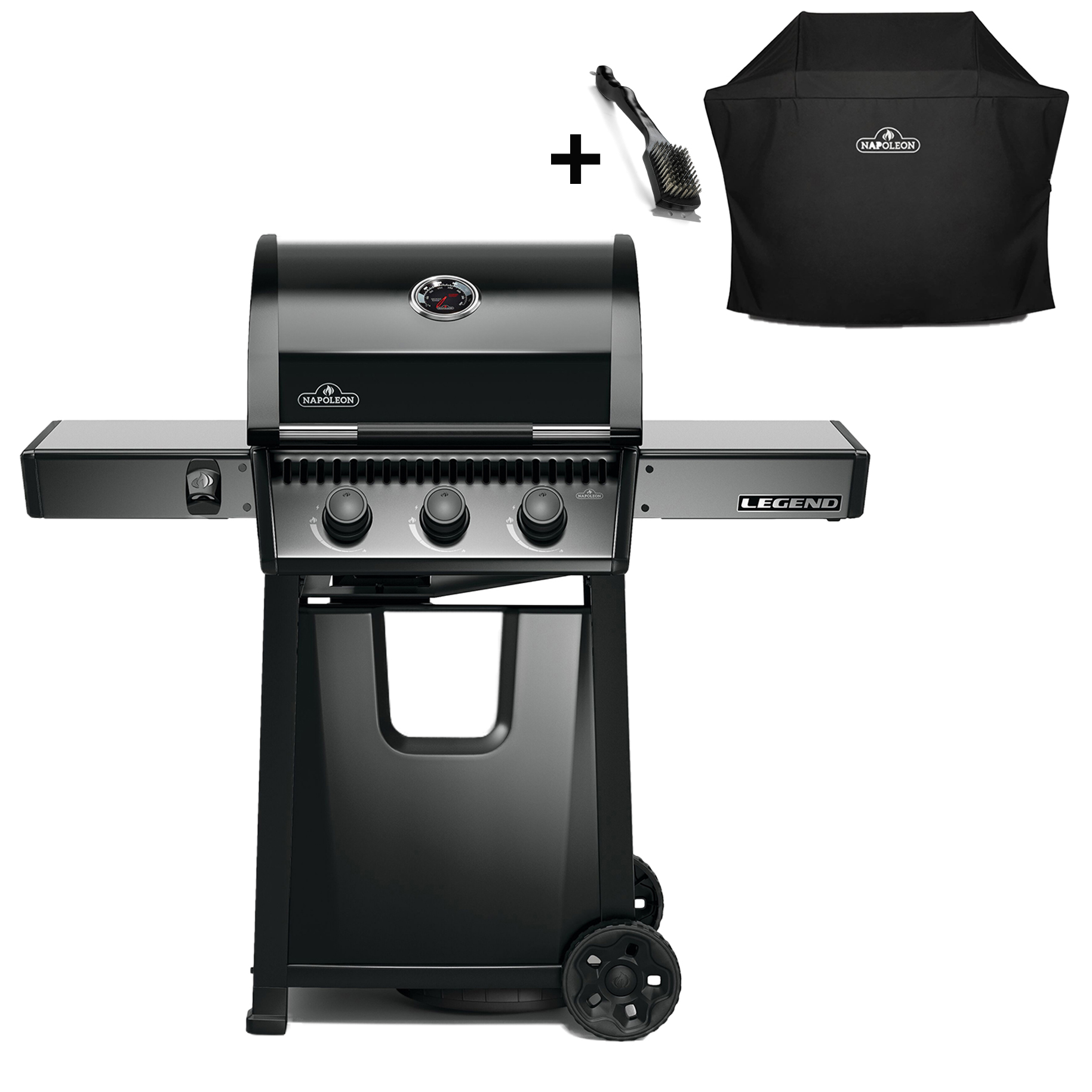 Gasolgrill Napoleon Legend 365 med Grillöverdrag och Grillborste