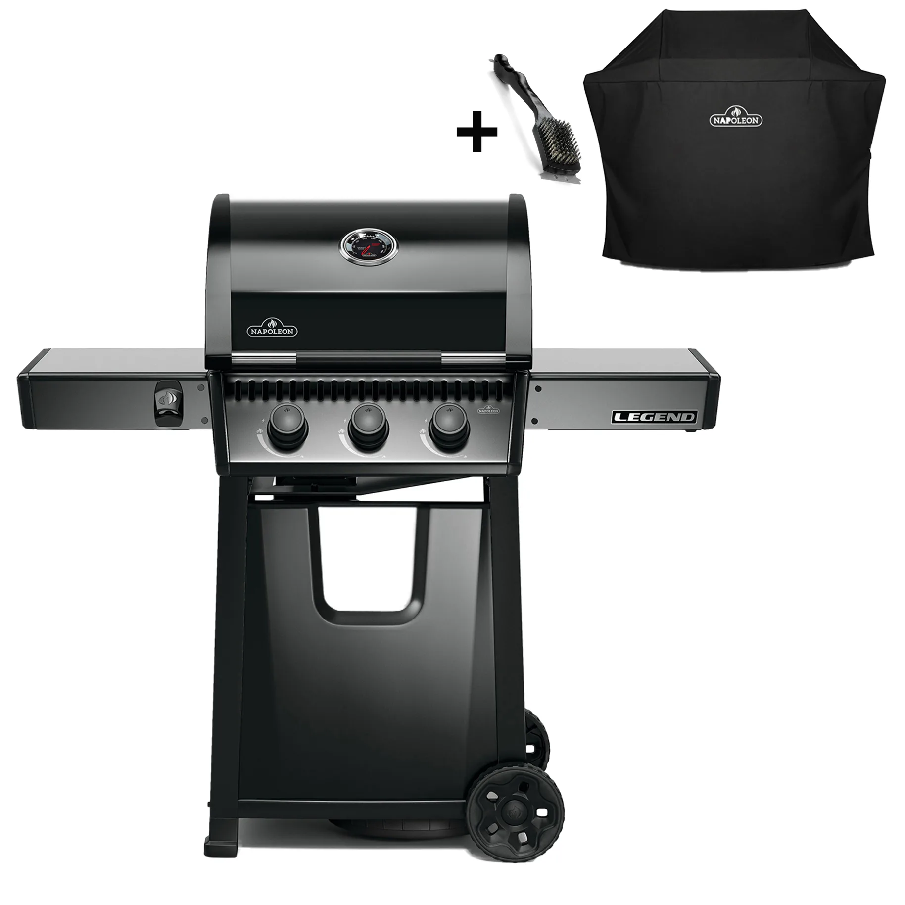 Gasolgrill Napoleon Legend 365 med Grillöverdrag och Grillborste
