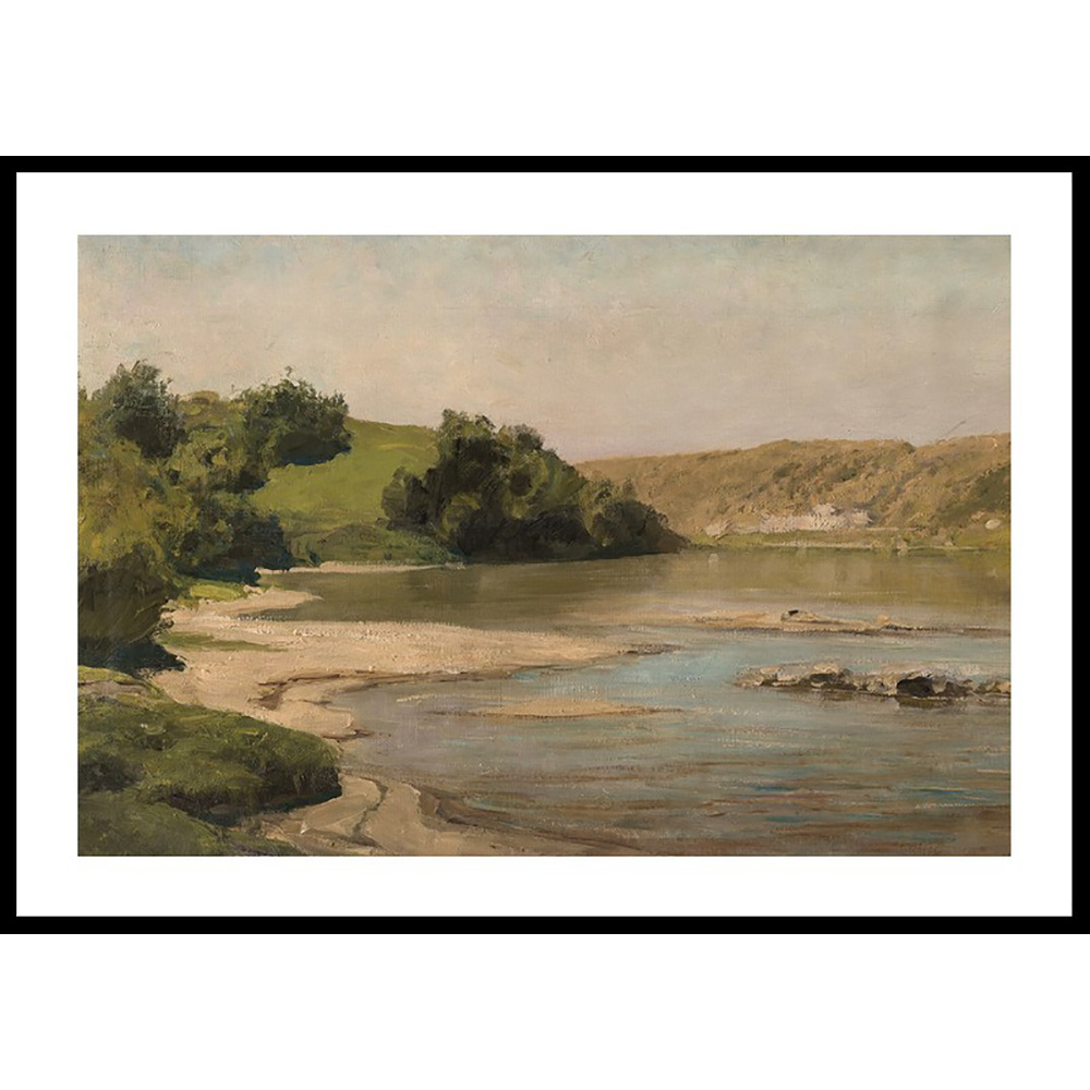 Poster Gallerix Oka River By Vasily Polenov