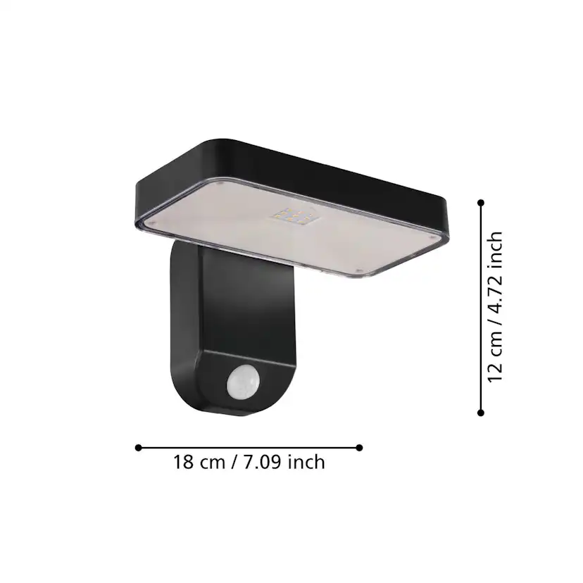 Vägglampa Utebelysning Eglo Pation med Sensor