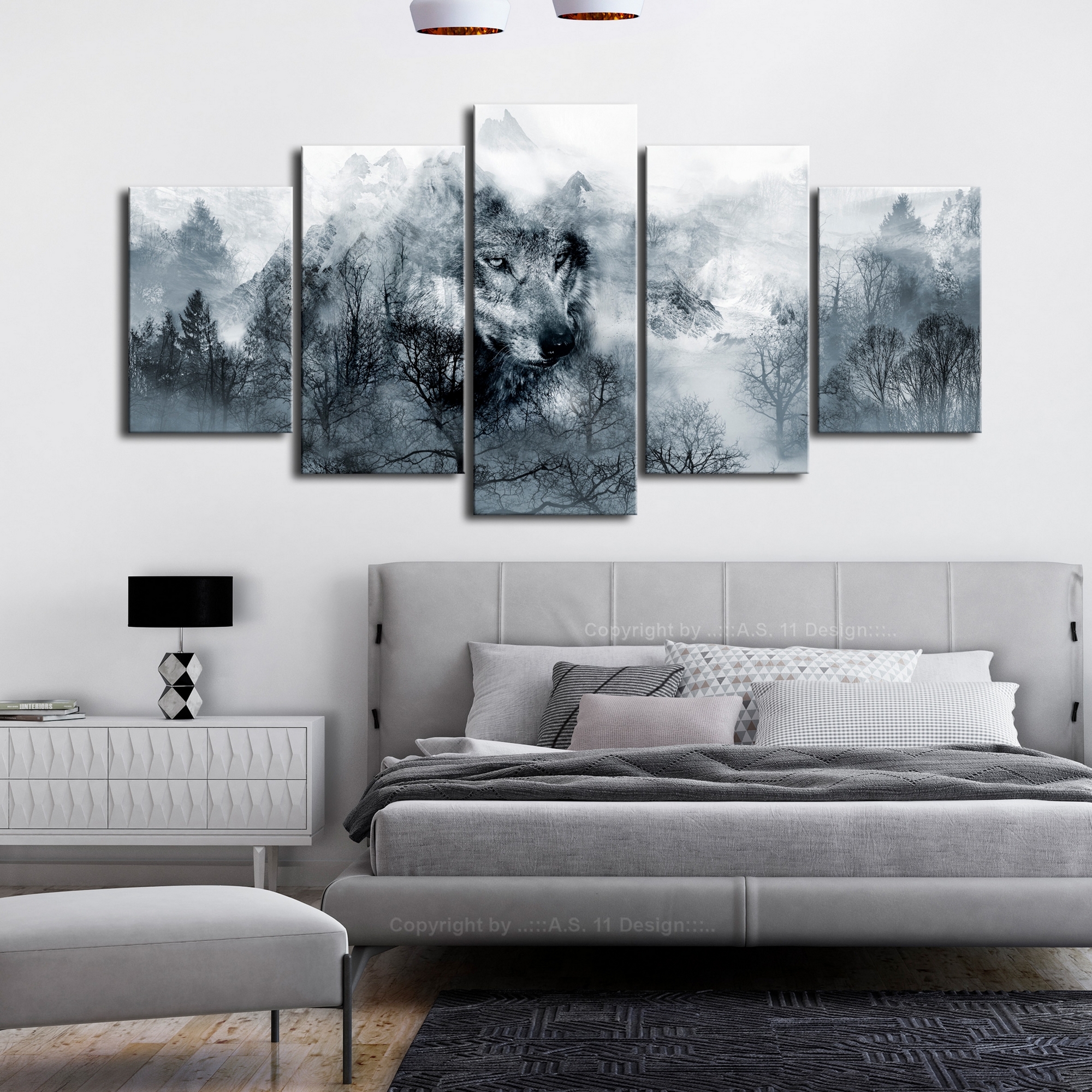 Tavla Arkiio Mountain Predator Wide 5 delar