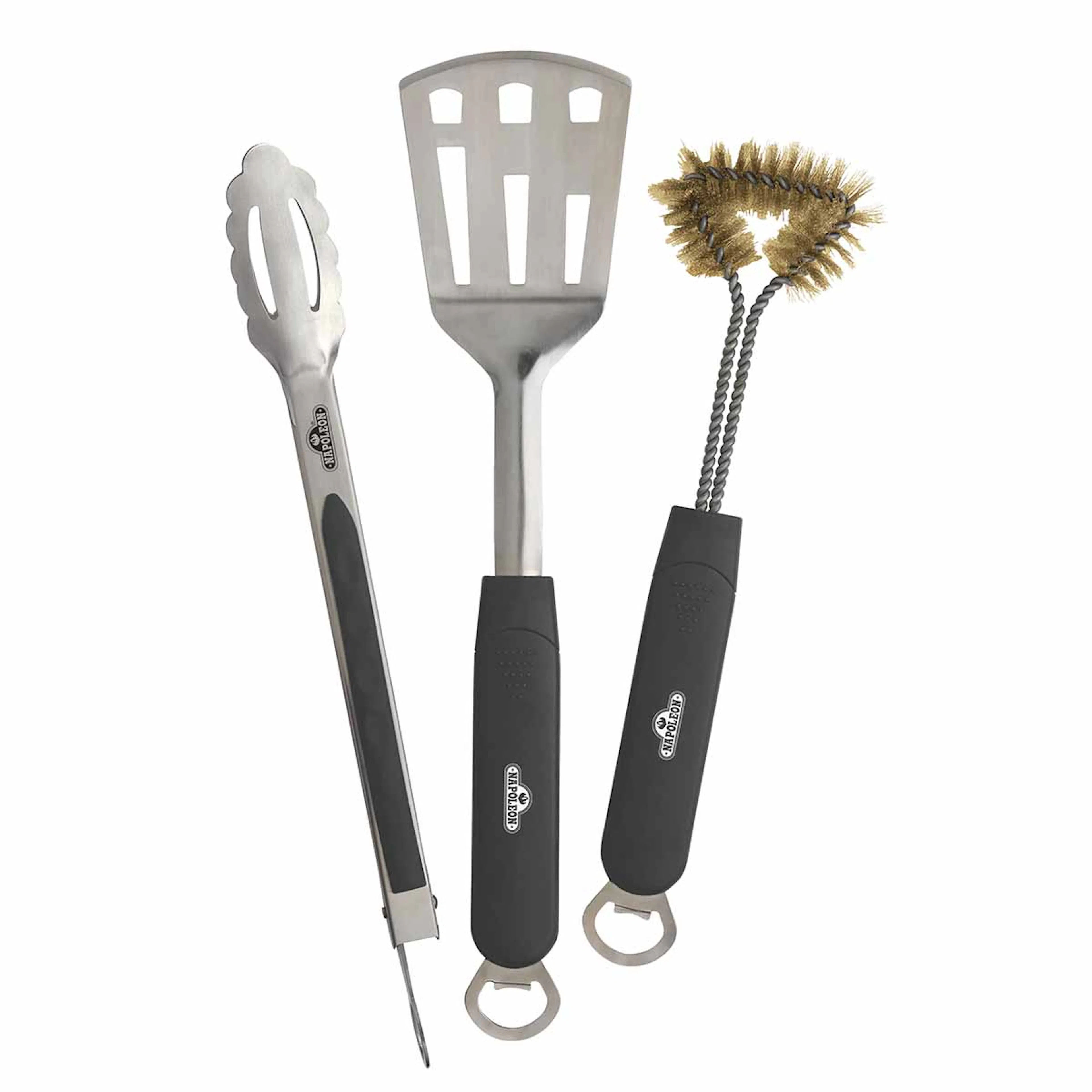 Grillverktygset Napoleon Tång, Stekspade & Grillborste