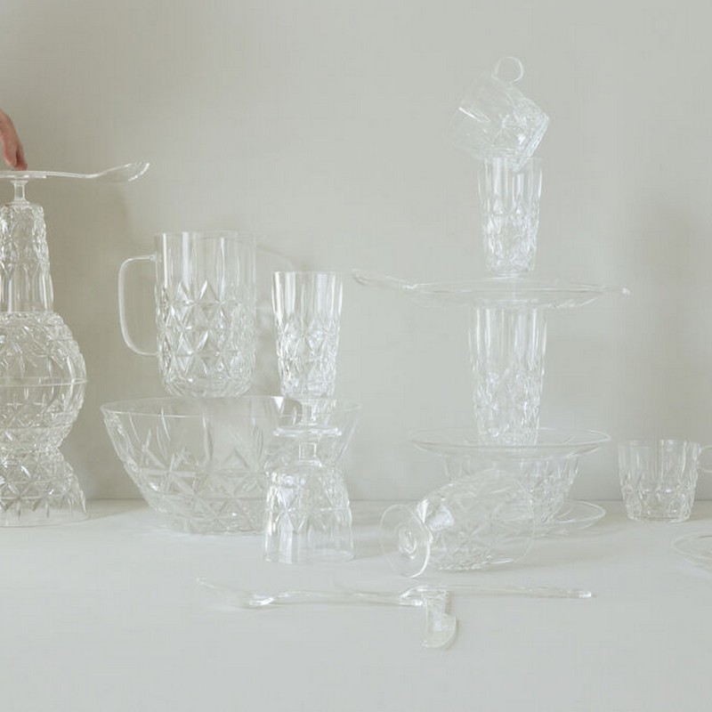 Picknick skål 4-pack Transparent
