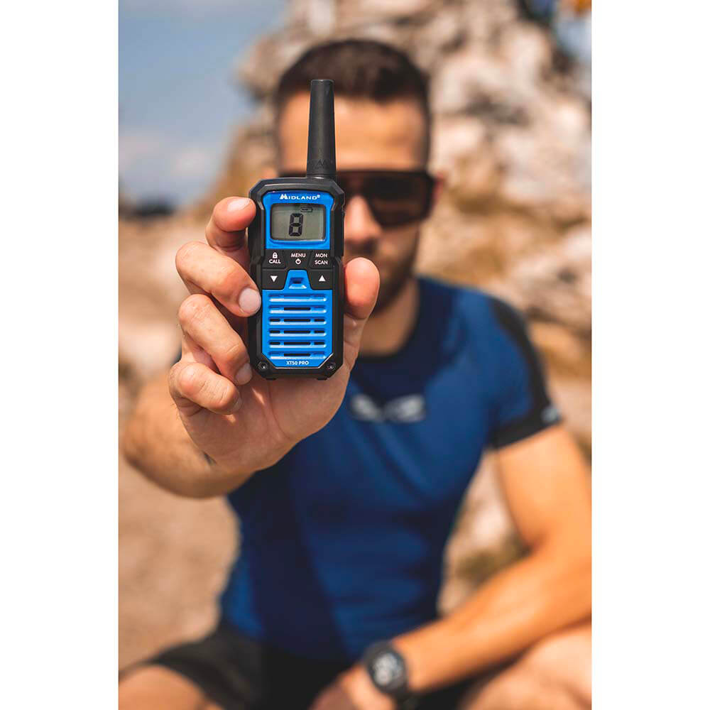 Walkie Talkie Midland XT50 Pro Duo Svart/Blå