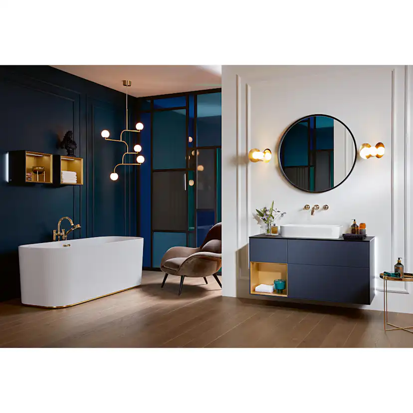 Badrumshylla Villeroy & Boch Finion 42 cm med Belysning