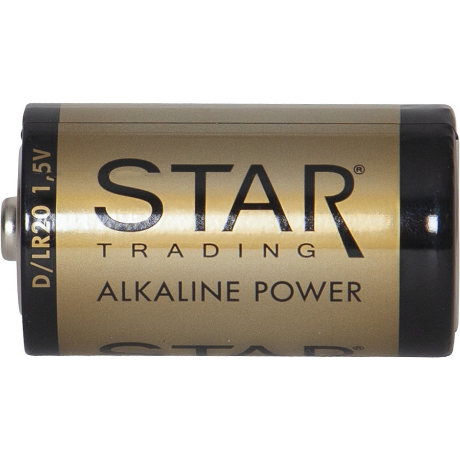 Batteri Star Trading Power Alkaline D 1,5 V