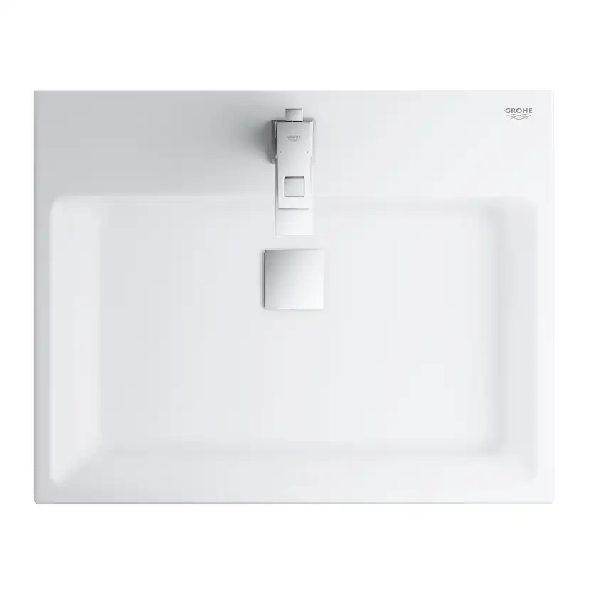 Tvättställ Grohe Cube Ceramic 39477 60 cm Bänktvättställ