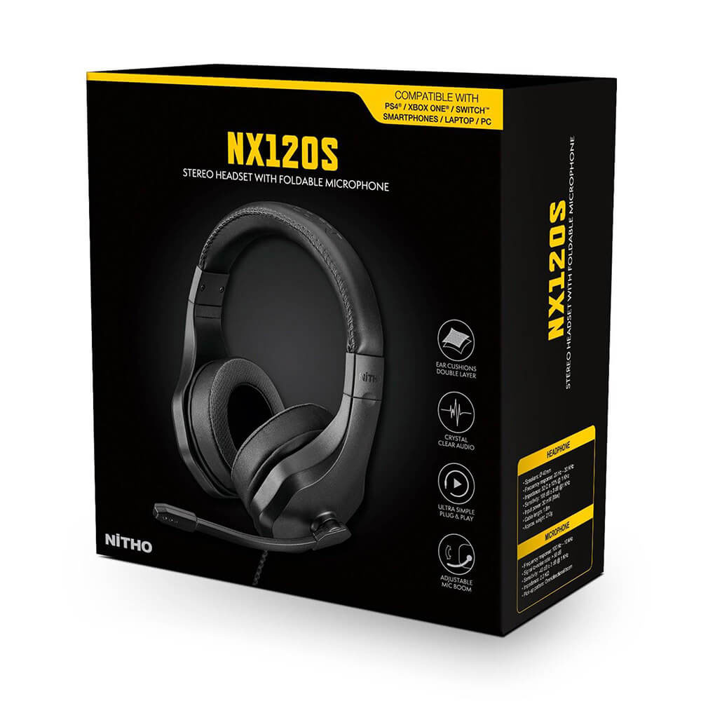 Headset NiTHO Gaming NX120S
