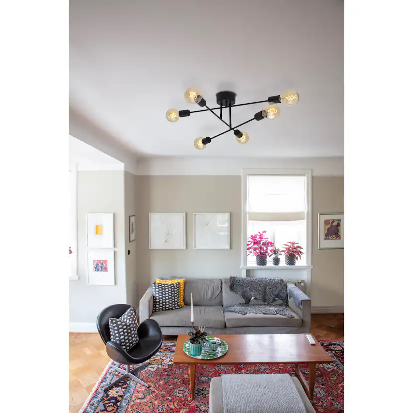 Plafond Cottex Baton Taklampa för 6 Ljuskällor