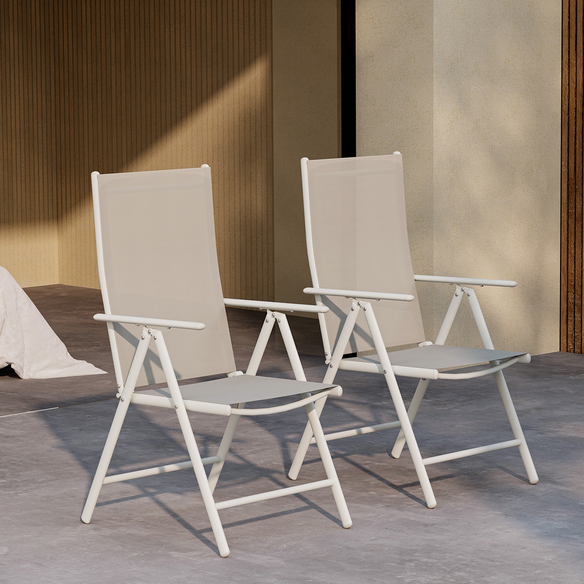 Break Diningchair 2-Pack - Beige / Beige Beige