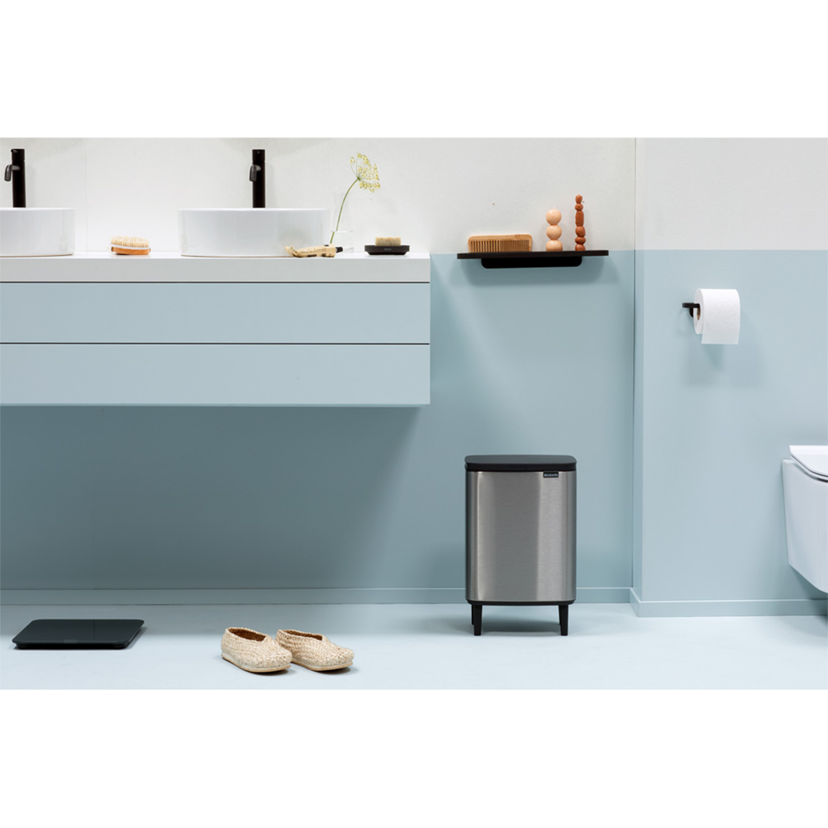 Papperskorg Brabantia Bo Hög 12 L