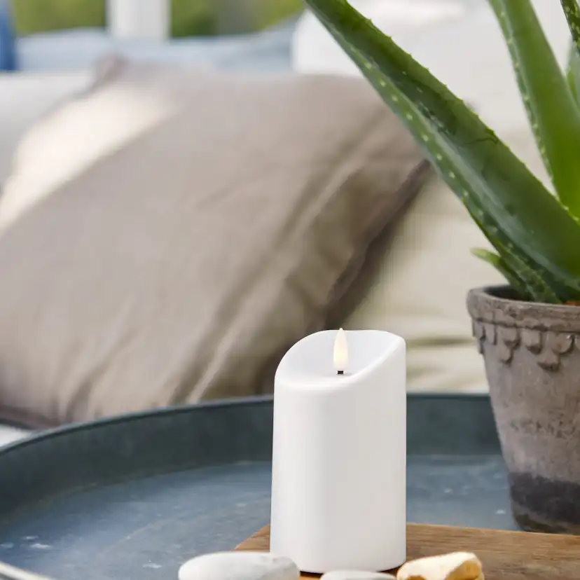 Blockljus Star Trading Flamme LED