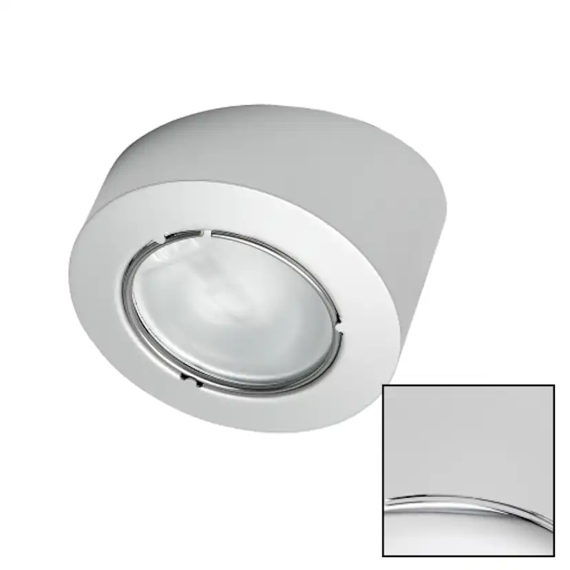 Bänkbelysning Beslag Design Saturno OB Krom