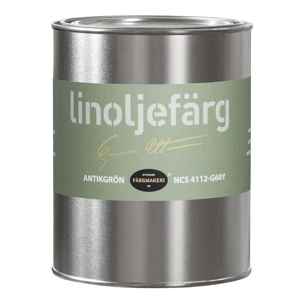 Linoljefärg Ottosson Antikgrön