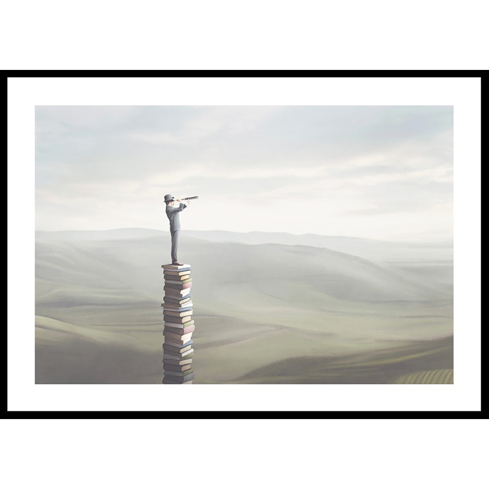 Poster Gallerix Tower Of Books