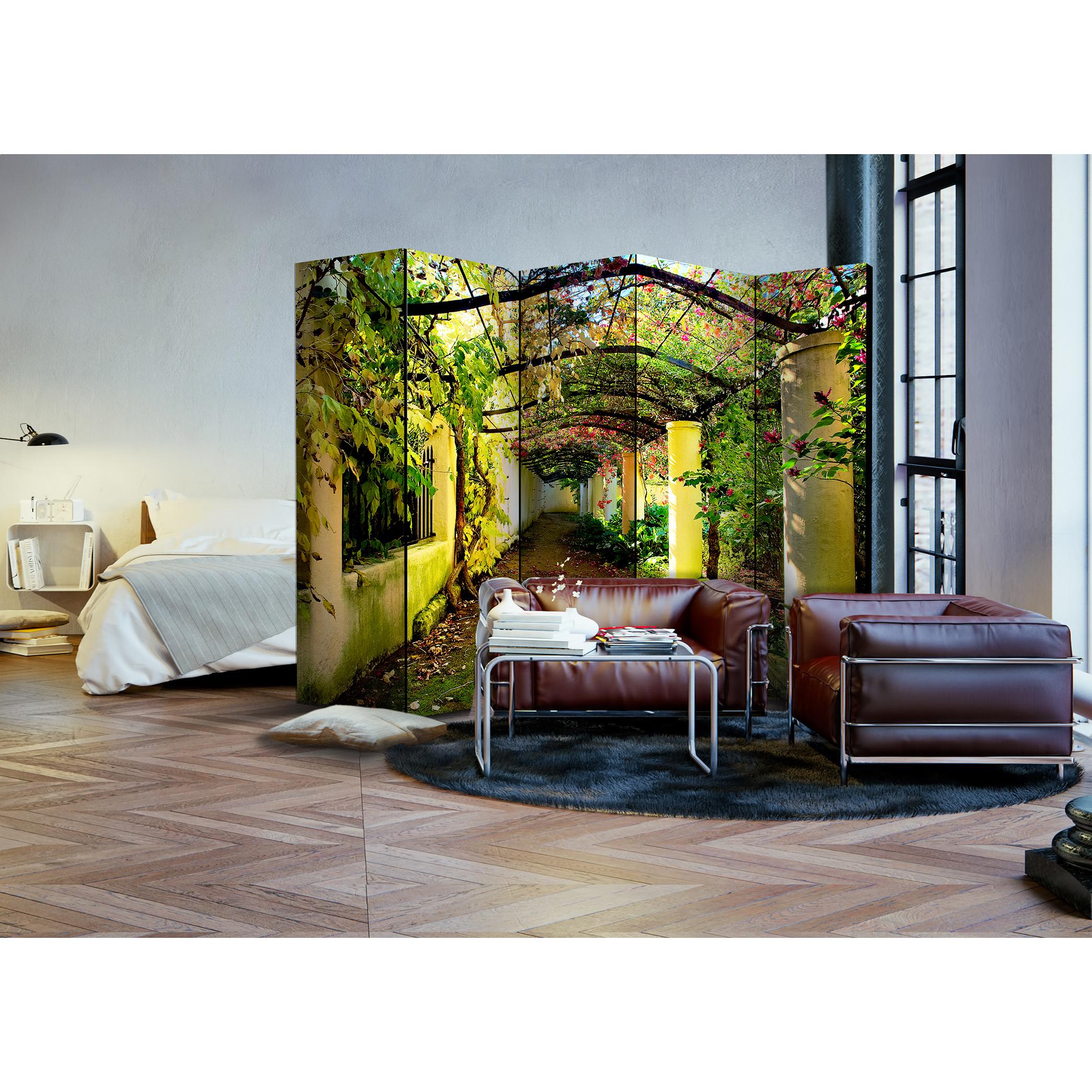 Rumsavdelare Skärmvägg Arkiio Romantic Garden II 225x172 cm
