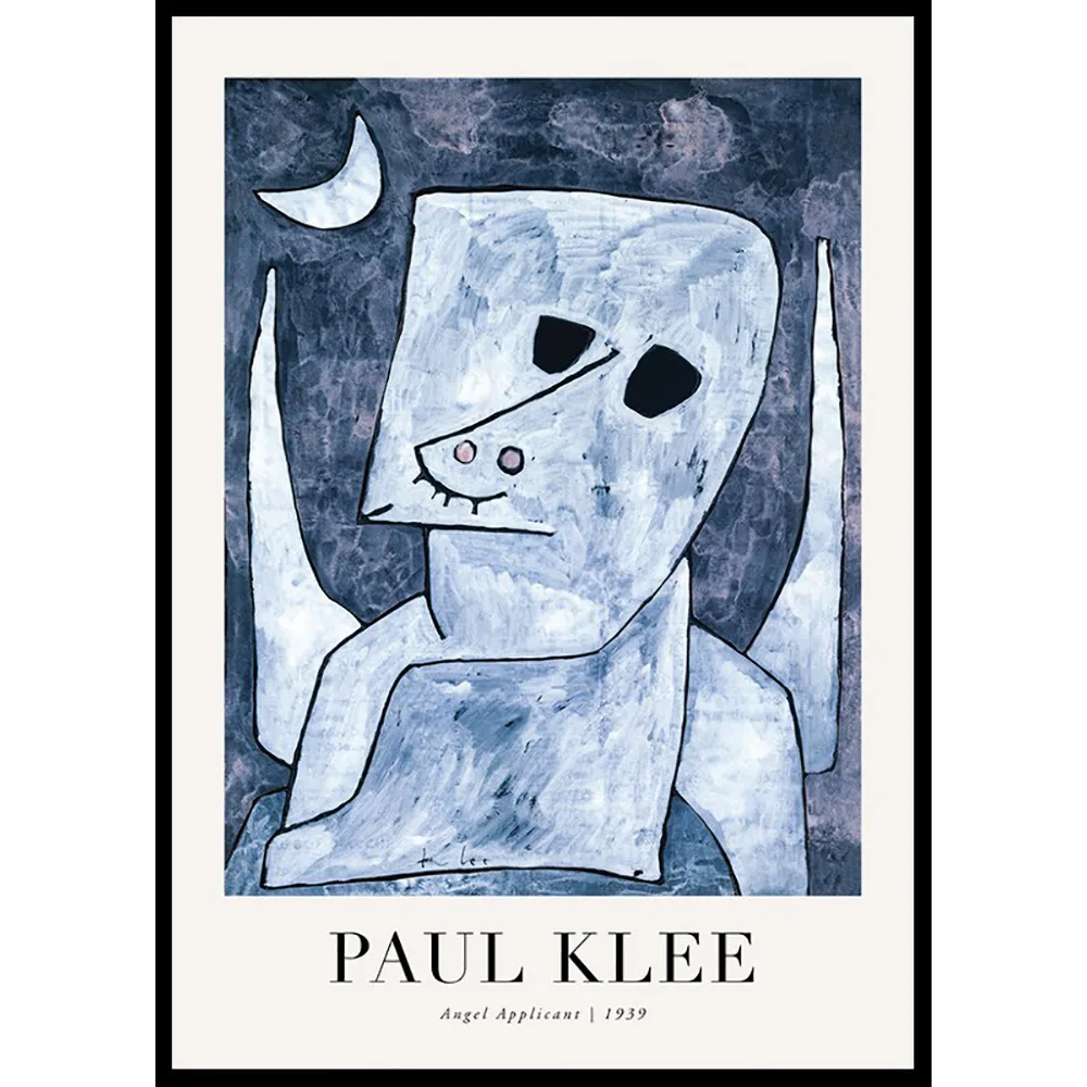 Poster Gallerix Angel Applicant 1939 By Paul Klee